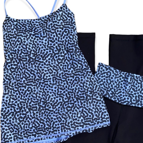 ⬇️$⬇️ Lululemon rare outfit high rise yoga pants & dancing warrior tank top - Picture 2 of 5